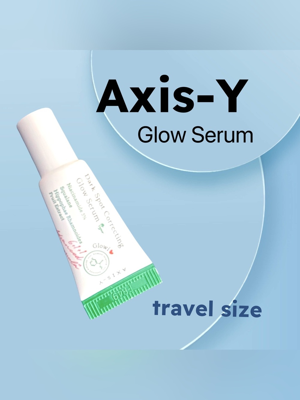 🇰🇷🆕NWOB AXIS-Y |TRAVEL| Dark Spot care, Even tone & Glow support Serum